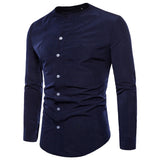 Men Regular Cotton Solid Full Sleeve Casual Shirts