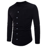 Men Regular Cotton Solid Full Sleeve Casual Shirts