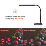 Mpow Eye Protection LED Desk Lamp Flexible 5-level