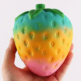 Arrival Rainbow Strawberry Squishy Stress Relief