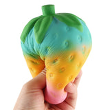 Arrival Rainbow Strawberry Squishy Stress Relief