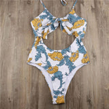 New Arrival Women Bandage Bikini Push Up Monokini