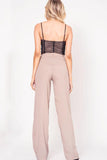 HIGH WAIST BELL BOTTOM PANTS