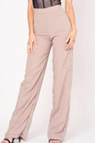 HIGH WAIST BELL BOTTOM PANTS
