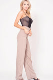 HIGH WAIST BELL BOTTOM PANTS