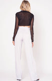 HIGH WAIST BELL BOTTOM PANTS