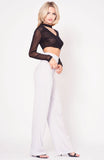 HIGH WAIST BELL BOTTOM PANTS