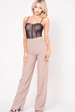 HIGH WAIST BELL BOTTOM PANTS