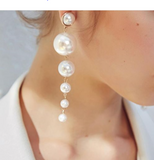 Beads Long Earrings