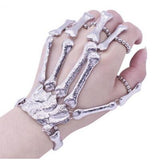 Props Gift Fun night party
 Party Punk Finger Bracelet Gothic Skull Skeleton Bone Hand Finger Bracelet