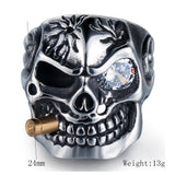 high quality
 Viking Skeleton Finger Rings