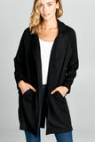 Oversize Jacket With Front Pockets - shopwishi 