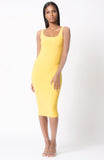 ESSENTIAL MIDI DRESS