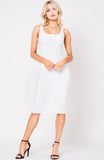 ESSENTIAL MIDI DRESS