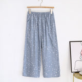 New ladies summer shorts cropped pants thin section soft artificial cotton loose casual home pants can be worn outside