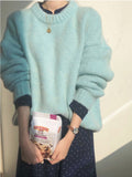 Women's Oversized Knitted Sweater (10 Colors)