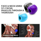 Tsang Jaw Exercise Ball Food-grade Silica Gel JawLine Muscle Training Fitness Ball Neck Face Toning  Muscle Exerciser