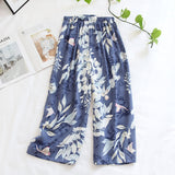 New ladies summer shorts cropped pants thin section soft artificial cotton loose casual home pants can be worn outside