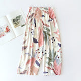 New ladies summer shorts cropped pants thin section soft artificial cotton loose casual home pants can be worn outside
