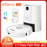 Ultenic T10 Robot Vacuum Cleaner LDS Navigation 3KPa Suction 200min Runtime Auto Charge&amp;4.3L Dust Capacity Smart Home Appliance