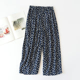 New ladies summer shorts cropped pants thin section soft artificial cotton loose casual home pants can be worn outside