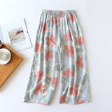 New ladies summer shorts cropped pants thin section soft artificial cotton loose casual home pants can be worn outside