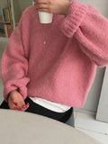 Women's Oversized Knitted Sweater (10 Colors)