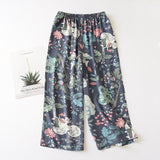 New ladies summer shorts cropped pants thin section soft artificial cotton loose casual home pants can be worn outside