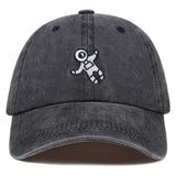Newest spaceman embroidery baseball cap 4 colors available unisex fashion dad hats adjustable cotton snapback hats casual caps