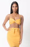 SPAGHETTI STRAPS TWO PIECE SET