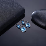 Sterling Silver Earring with Swarovski Crystals