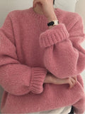 Women's Oversized Knitted Sweater (10 Colors)