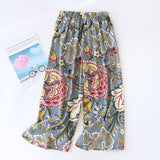 New ladies summer shorts cropped pants thin section soft artificial cotton loose casual home pants can be worn outside
