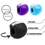 Tsang Jaw Exercise Ball Food-grade Silica Gel JawLine Muscle Training Fitness Ball Neck Face Toning  Muscle Exerciser