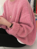 Women's Oversized Knitted Sweater (10 Colors)