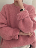 Women's Oversized Knitted Sweater (10 Colors)