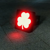 Lucky Clover Shamrock LED Hitch Cover