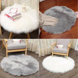 Soft Artificial Sheepskin Rug Chair Cover Bedroom