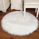 Soft Artificial Sheepskin Rug Chair Cover Bedroom