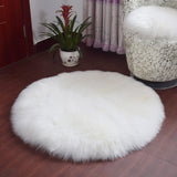 Soft Artificial Sheepskin Rug Chair Cover Bedroom