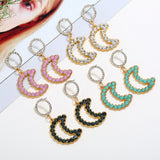 Charm Fashion Women Rhinestone