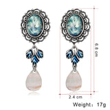 Fashion Zircon earrings love heart
