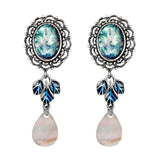 Fashion Zircon earrings love heart