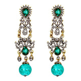 Fashion Zircon earrings love heart