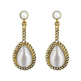 Fashion Zircon earrings love heart