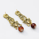 Fashion Zircon earrings love heart