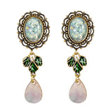 Fashion Zircon earrings love heart