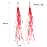 Women's Long Tassels Pendant Ear