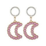 Charm Fashion Women Rhinestone