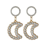 Charm Fashion Women Rhinestone